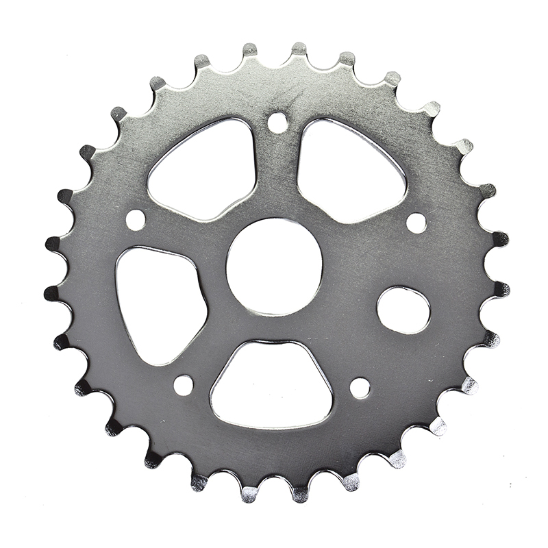 Sprocket, 28T Steel Chrome 1/2 X 1/8